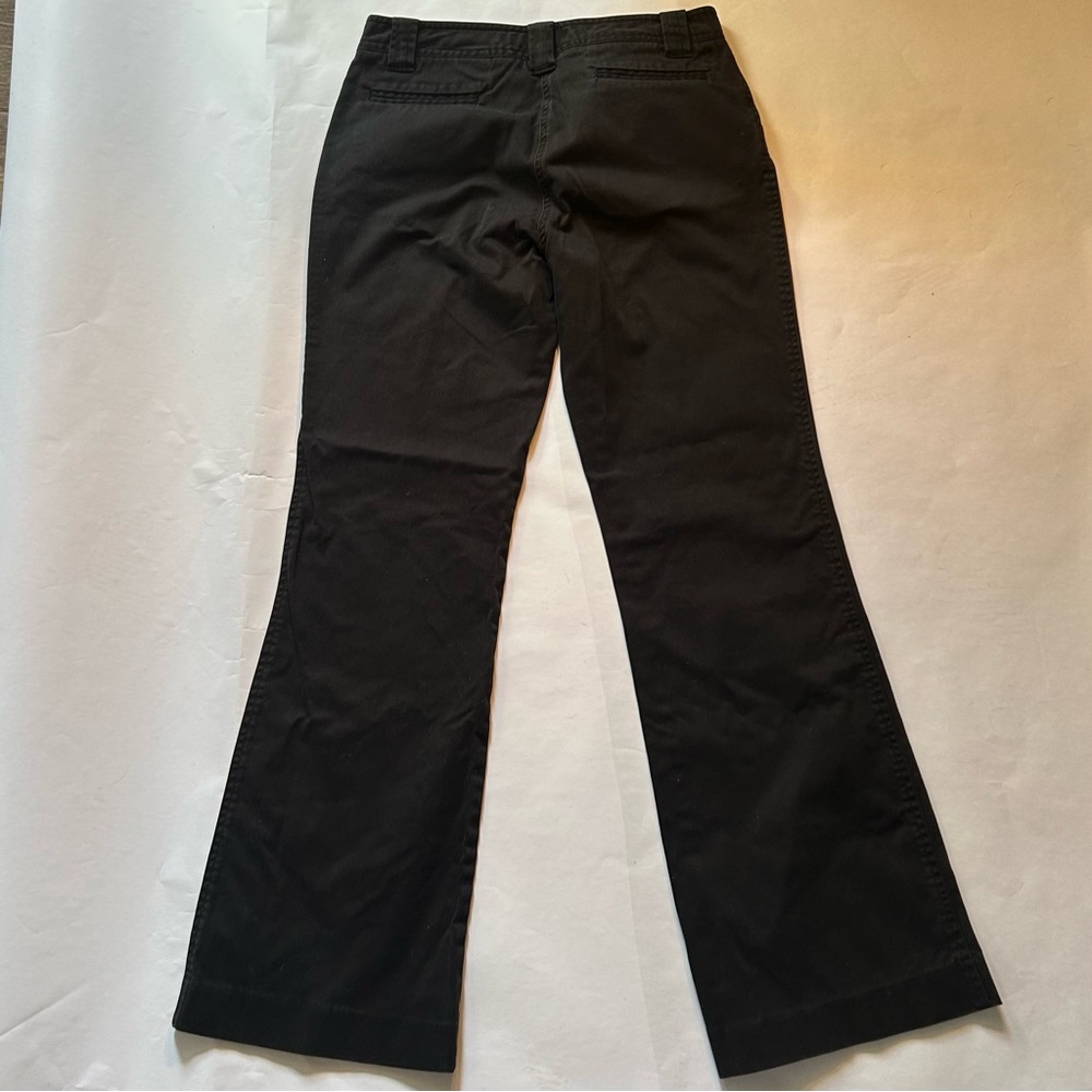 Daisy Fuentes Black Dress Pants Sz 6 Mid Rise Bootcut Career Office Pockets EUC - Picture 5 of 5